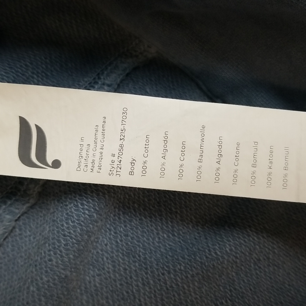 Fabletics Blue Oversized Snap Front Jacket - image 6